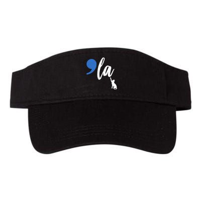 Comma La Kamala Harris Childless Cat Lady Valucap Bio-Washed Visor