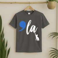 Comma La Kamala Harris Childless Cat Lady T-Shirt
