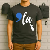 Comma La Kamala Harris Childless Cat Lady T-Shirt