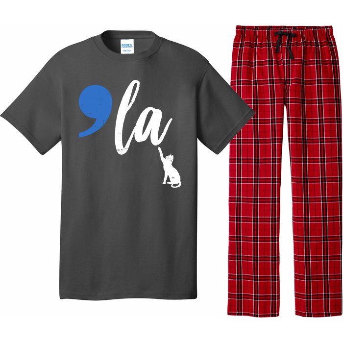 Comma La Kamala Harris Childless Cat Lady Pajama Set