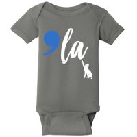 Comma La Kamala Harris Childless Cat Lady Baby Bodysuit