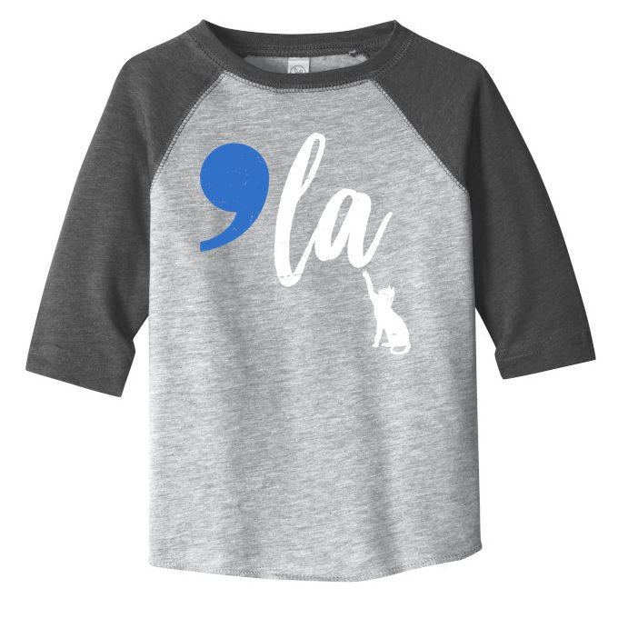 Comma La Kamala Harris Childless Cat Lady Toddler Fine Jersey T-Shirt