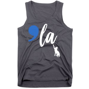 Comma La Kamala Harris Childless Cat Lady Tank Top