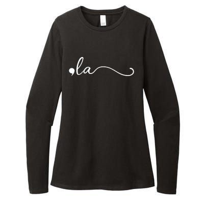 Comma La Kamala Harris Womens CVC Long Sleeve Shirt