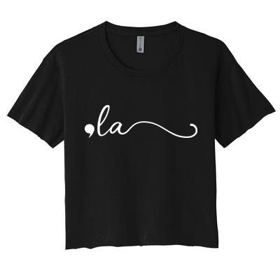 Comma La Kamala Harris Crop Top