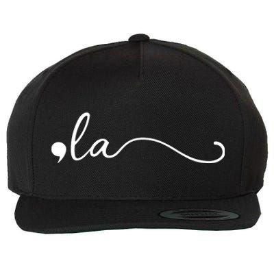 Comma La Kamala Harris Wool Snapback Cap