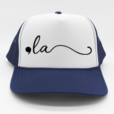 Comma La Kamala Harris Trucker Hat