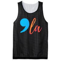 Comma La (Kamela Harris) Election 2024 President Mesh Reversible Basketball Jersey Tank