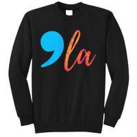 Comma La (Kamela Harris) Election 2024 President Tall Sweatshirt