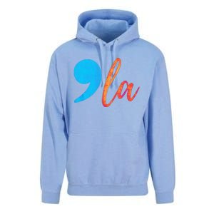 Comma La (Kamela Harris) Election 2024 President Unisex Surf Hoodie