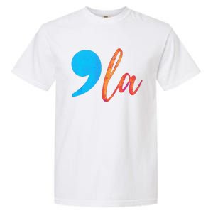 Comma La (Kamela Harris) Election 2024 President Garment-Dyed Heavyweight T-Shirt