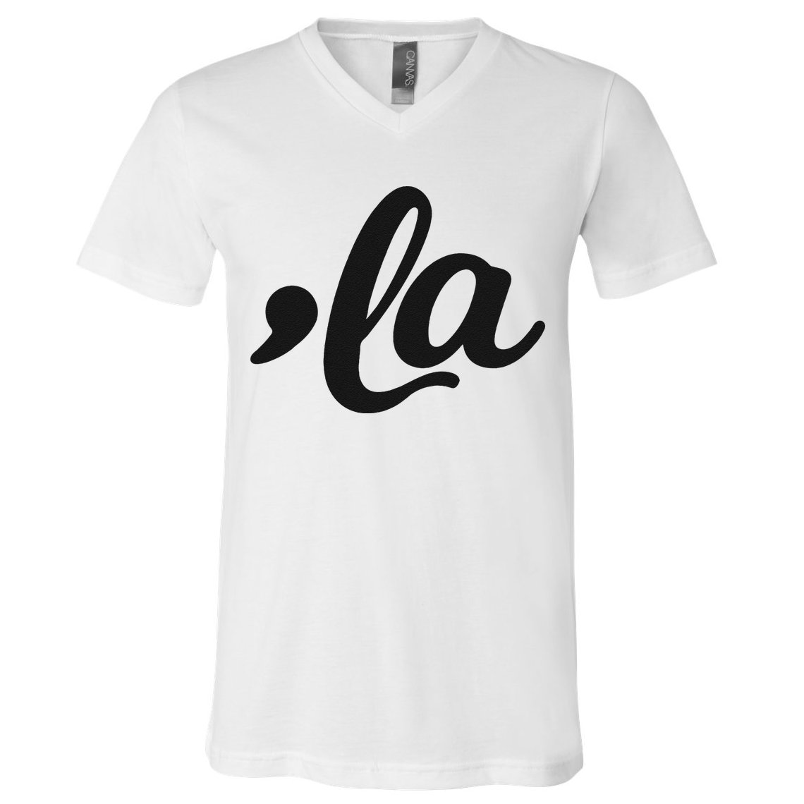 Comma La Kamala Harris 2024 Madam President Vote Kamala V-Neck T-Shirt