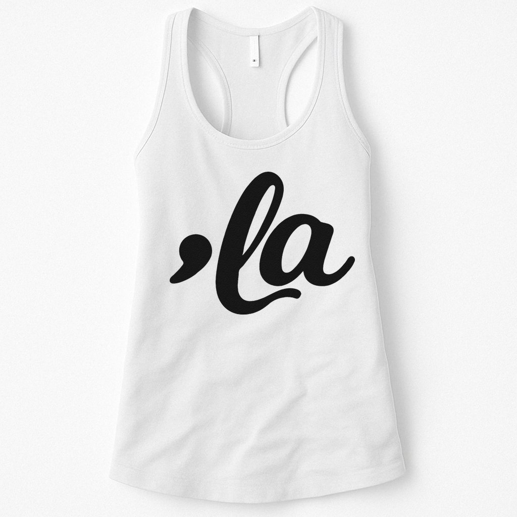 Comma La Kamala Harris 2024 Madam President Vote Kamala Womens Tank Top