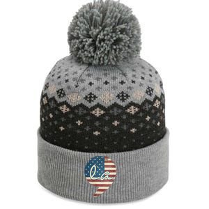 Comma La Kamala Harris For President 2024 Election Comma La The Baniff Cuffed Pom Beanie