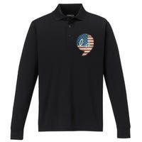 Comma La Kamala Harris For President 2024 Election Comma La Performance Long Sleeve Polo