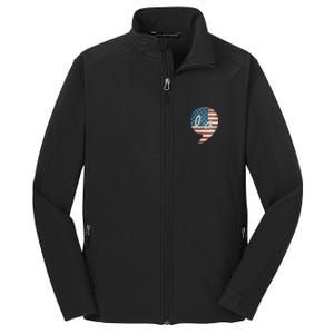 Comma La Kamala Harris For President 2024 Election Comma La Core Soft Shell Jacket