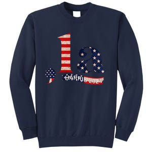 Comma La Kamala Harris For President 2024 Funny Kamala Us Tall Sweatshirt