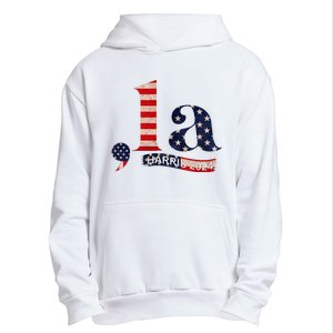 Comma La Kamala Harris For President 2024 Funny Kamala Us Urban Pullover Hoodie