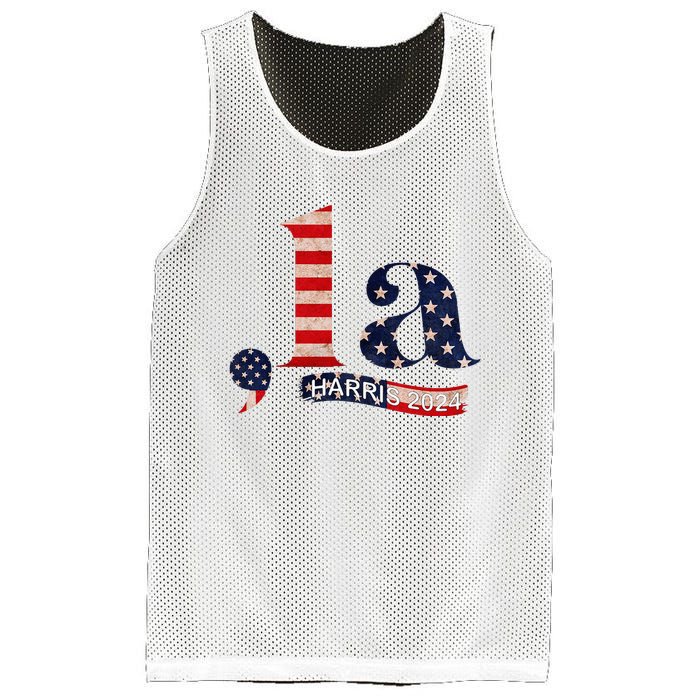 Comma La Kamala Harris For President 2024 Funny Kamala Us Mesh Reversible Basketball Jersey Tank