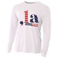 Comma La Kamala Harris For President 2024 Funny Kamala Us Cooling Performance Long Sleeve Crew