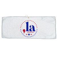 Comma La Kamala Harris For President 2024 Funny Kamala Us Large Microfiber Waffle Golf Towel