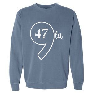 Comma La Kamala Harris 2024 President 47 America Garment-Dyed Sweatshirt