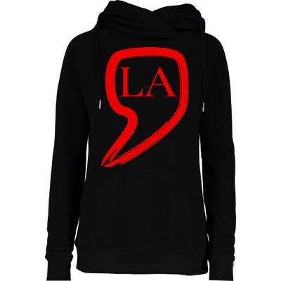 Comma La Kamala Harris Womens Funnel Neck Pullover Hood
