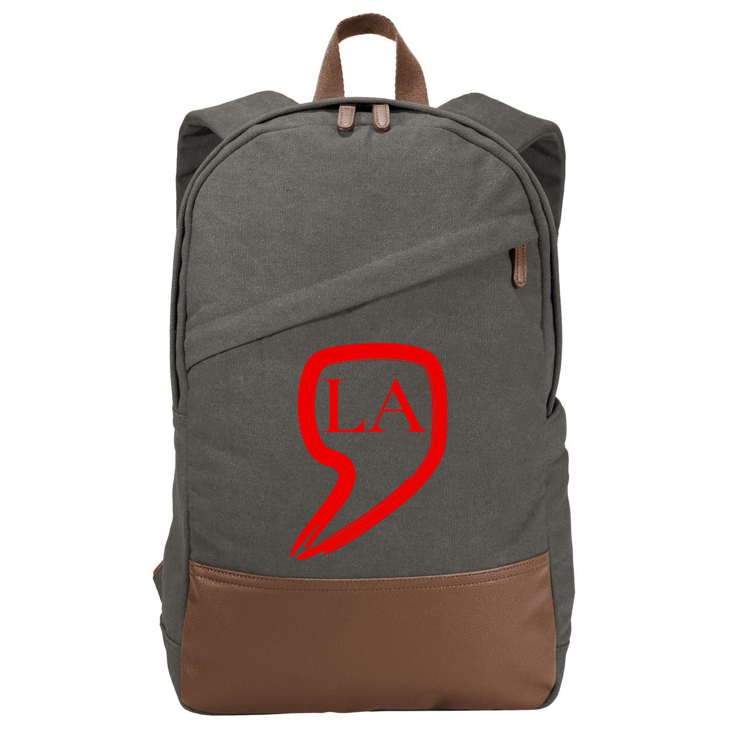 Comma La Kamala Harris Cotton Canvas Backpack