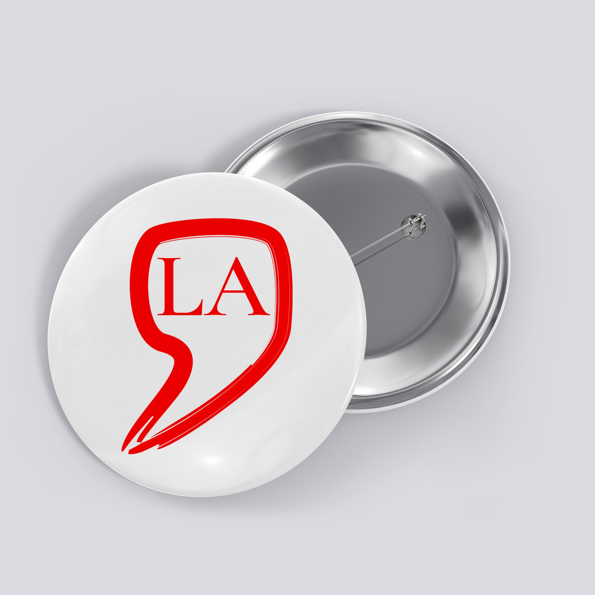 Comma La Kamala Harris Button