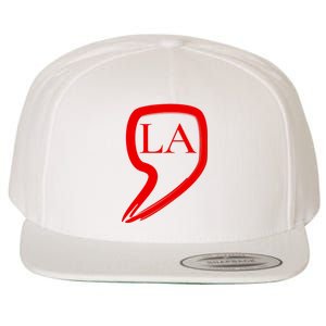 Comma La Kamala Harris Wool Snapback Cap