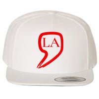 Comma La Kamala Harris Wool Snapback Cap