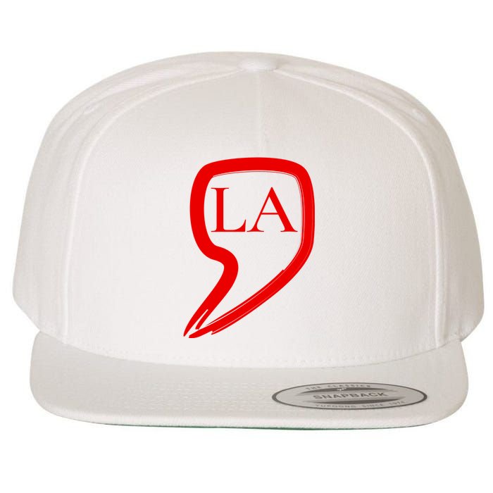 Comma La Kamala Harris Wool Snapback Cap