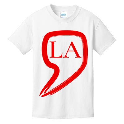 Comma La Kamala Harris Kids T-Shirt