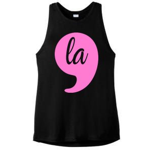 Comma La Kamala Harris Ladies PosiCharge Tri-Blend Wicking Tank