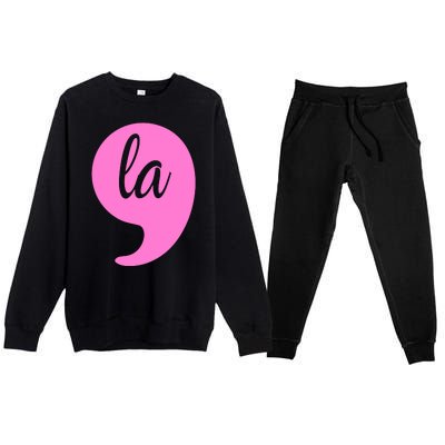 Comma La Kamala Harris Premium Crewneck Sweatsuit Set