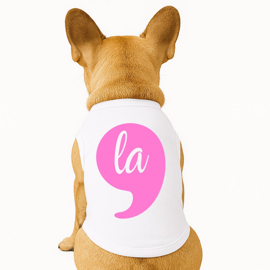 Comma La Kamala Harris Doggie Tank