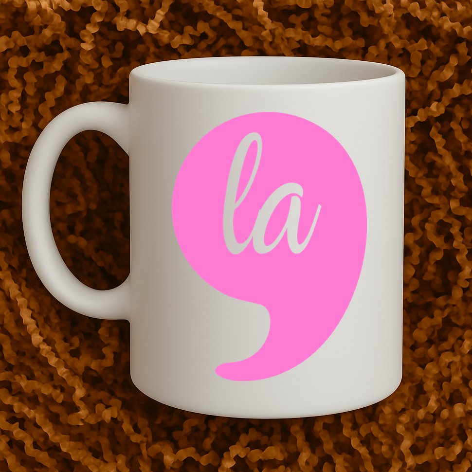 Comma La Kamala Harris Mug