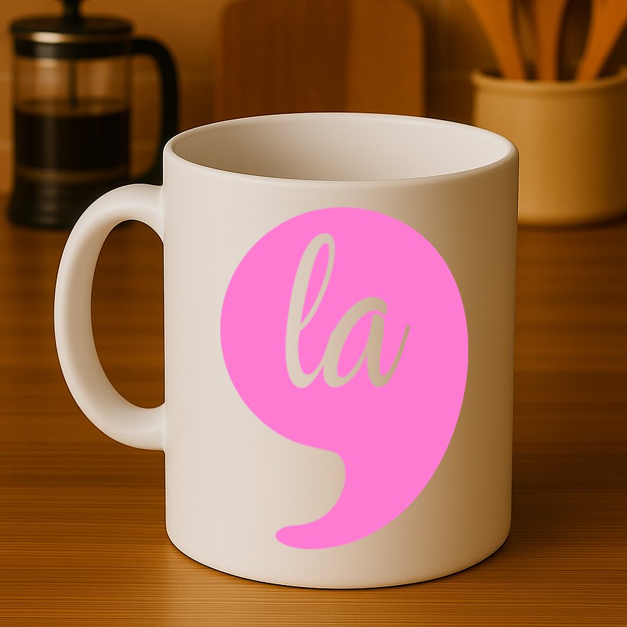 Comma La Kamala Harris Mug
