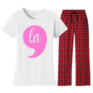 Comma La Kamala Harris Women's Flannel Pajama Set