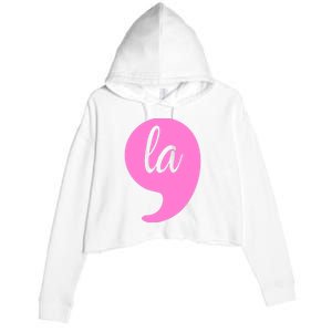 Comma La Kamala Harris Crop Fleece Hoodie