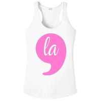 Comma La Kamala Harris Ladies PosiCharge Competitor Racerback Tank