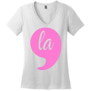 Comma La Kamala Harris Women's V-Neck T-Shirt