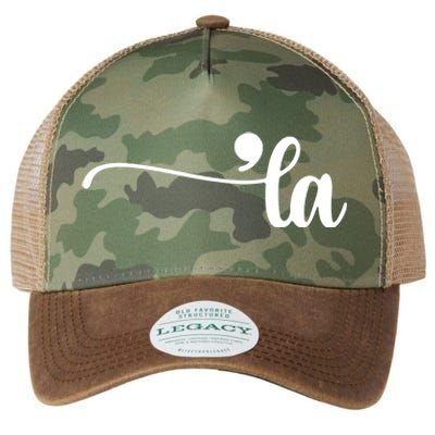 Comma La Kamala Harris Election Legacy Tie Dye Trucker Hat