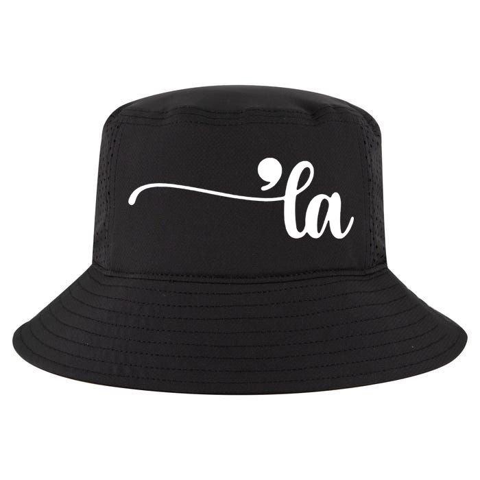 Comma La Kamala Harris Election Cool Comfort Performance Bucket Hat
