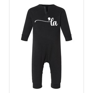 Comma La Kamala Harris Election Infant Fleece One Piece