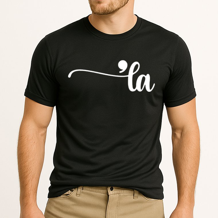 Comma La Kamala Harris Election Cooling Performance Crew T-Shirt