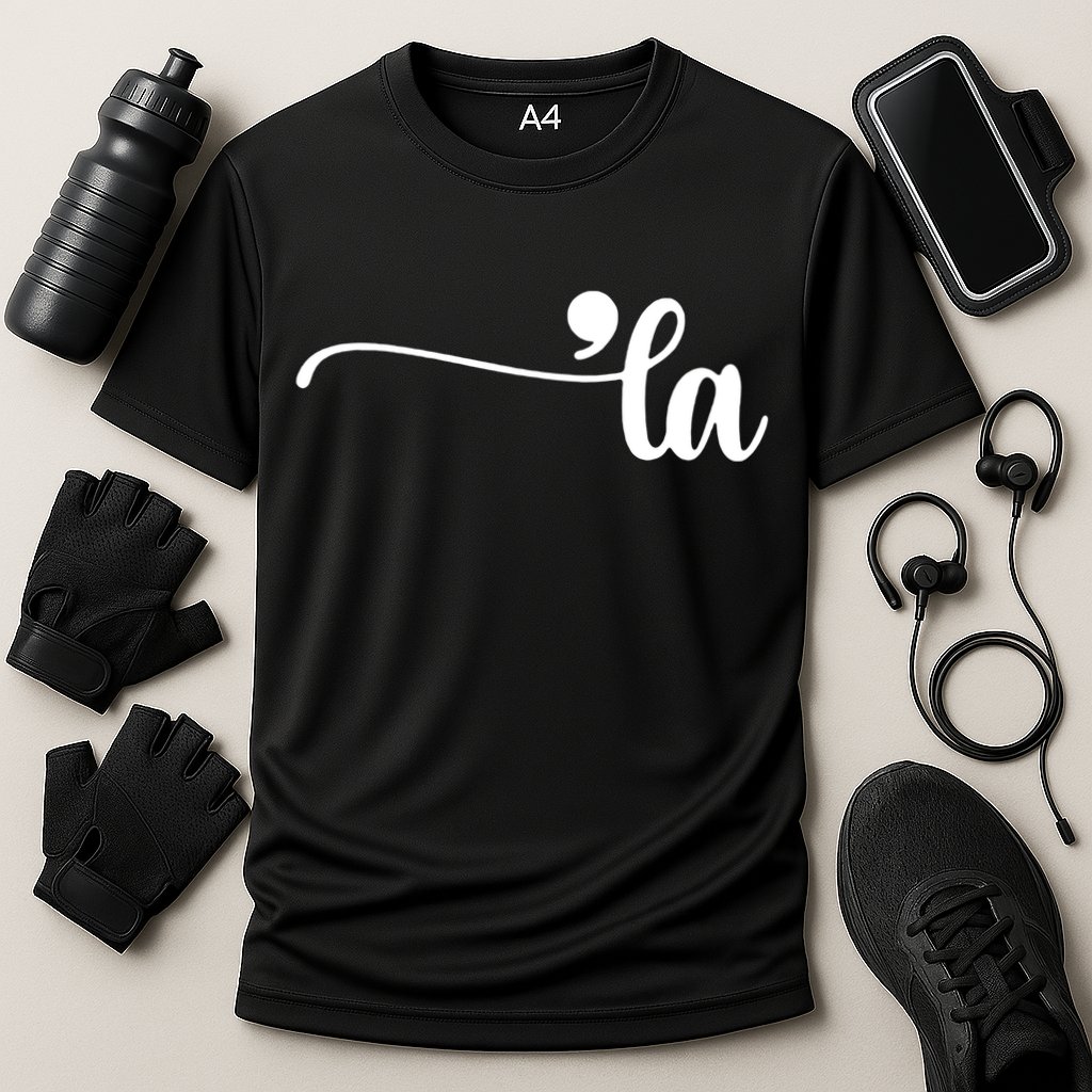Comma La Kamala Harris Election Cooling Performance Crew T-Shirt