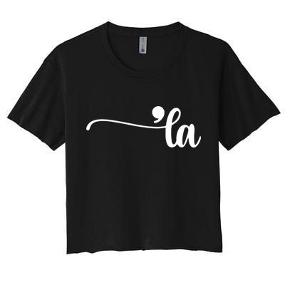 Comma La Kamala Harris Election Crop Top