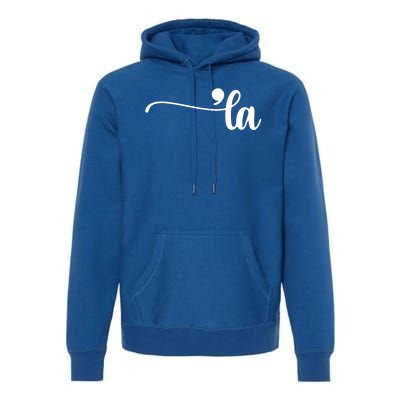 Comma La Kamala Harris Election Premium Hoodie