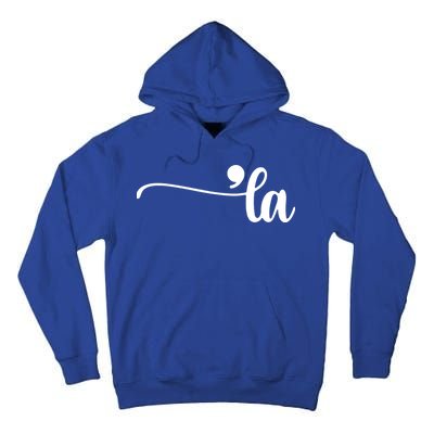 Comma La Kamala Harris Election Tall Hoodie